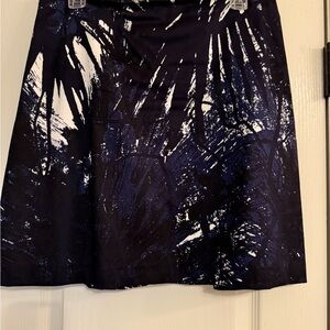 Elegant Navy and White Women's Skirt